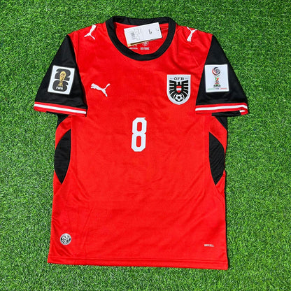 Austria National Team World Cup 2026 David Alaba Football Soccer Kit Jersey