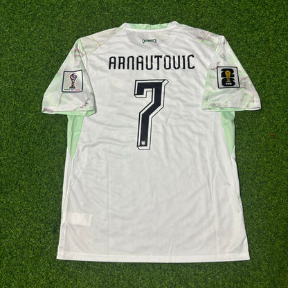 Austria National Team World Cup 2026 Marko Arnautović White Football Soccer Kit Jersey