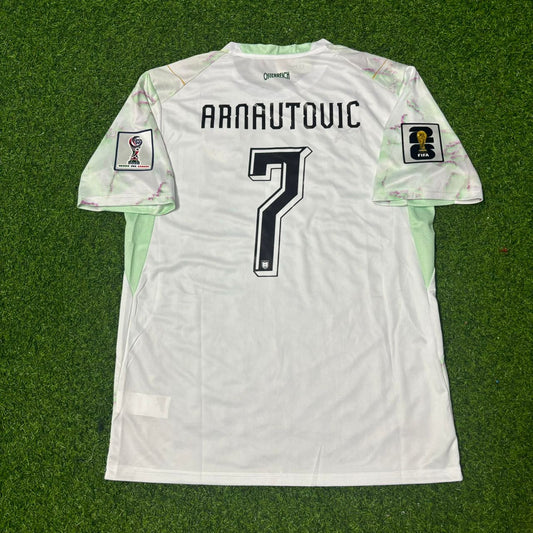 Austria National Team World Cup 2026 Marko Arnautović White Football Soccer Kit Jersey