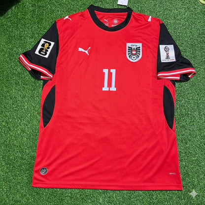 Austria National Team World Cup 2026 Michael Gregoritsch Football Soccer Kit Jersey