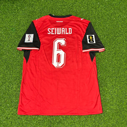 Austria National Team World Cup 2026 Nicolas Seiwald Football Soccer Kit Jersey