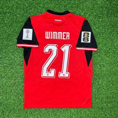Austria National Team World Cup 2026 Patrick Wimmer Football Soccer Kit Jersey