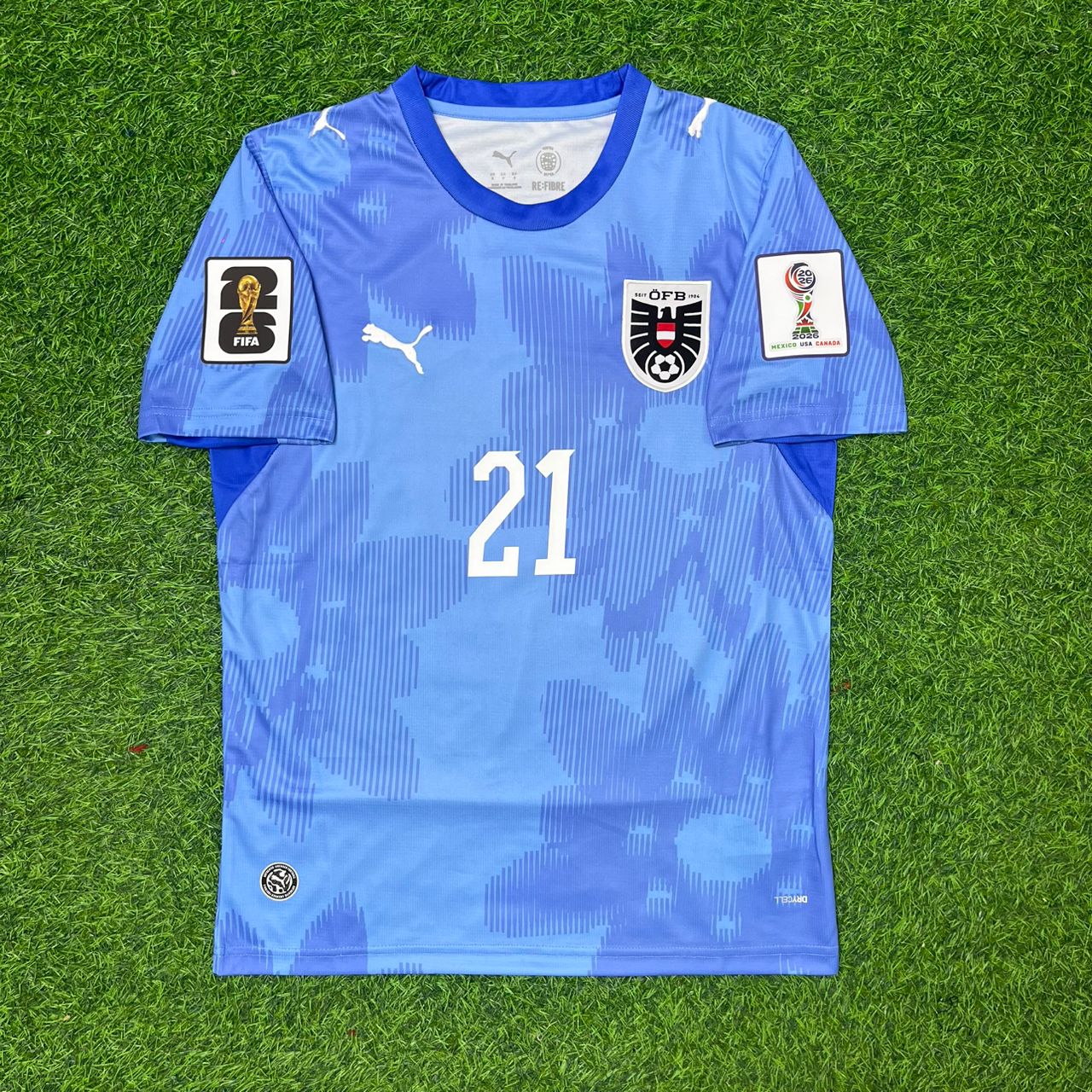 Austria National Team World Cup 2026 Patrick Wimmer Football Soccer Kit Jersey