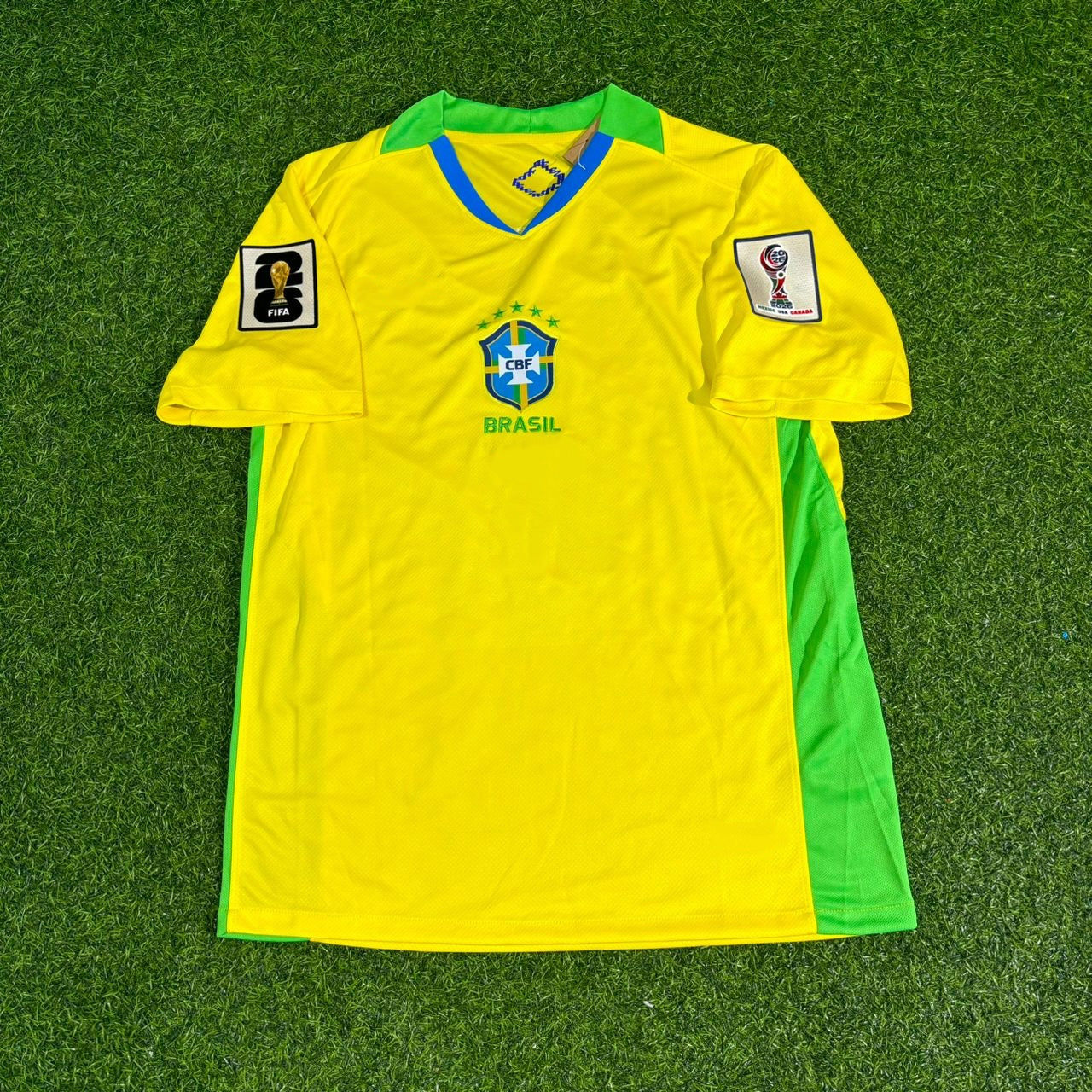 Brazil National Team World Cup 2026 Raphinha Football Soccer Kit Jersey