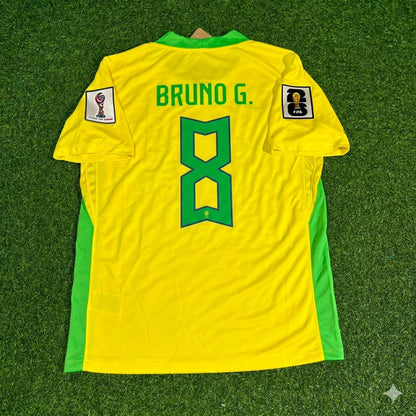 Brazil National Team World Cup 2026 Bruno Guimares Football Soccer Kit Jersey