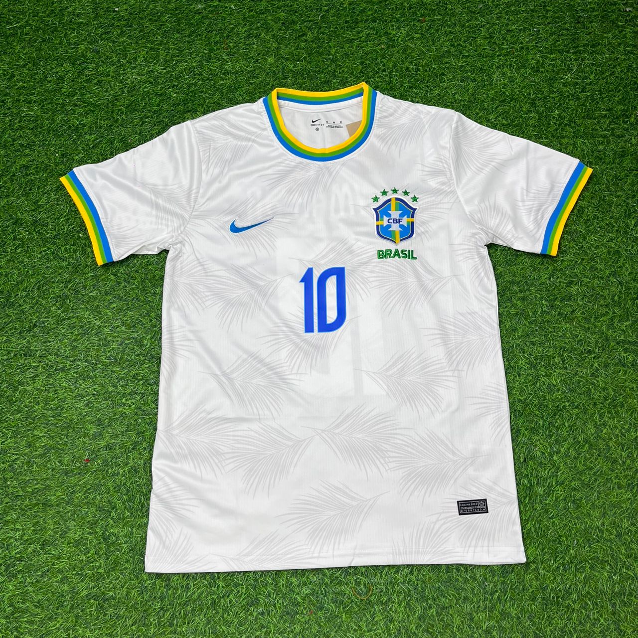 Brazil National Team World Cup 2026 Neymar Jr White Football Soccer Kit Jersey