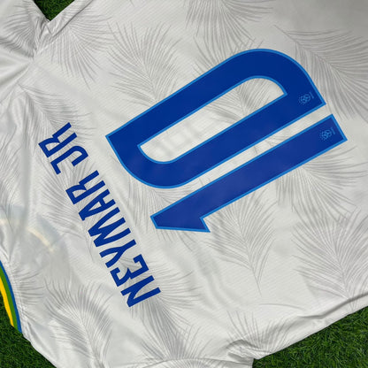 Brazil National Team World Cup 2026 Neymar Jr White Football Soccer Kit Jersey