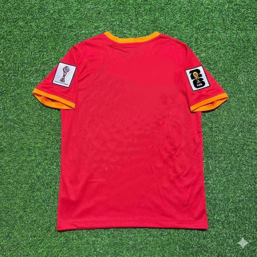 Brazil National Team World Cup 2026 Red Football Soccer Kit Jersey