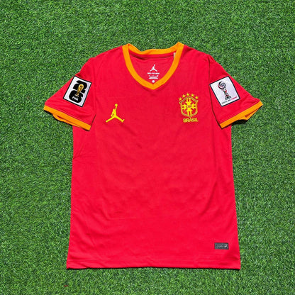 Brazil National Team World Cup 2026 Red Football Soccer Kit Jersey