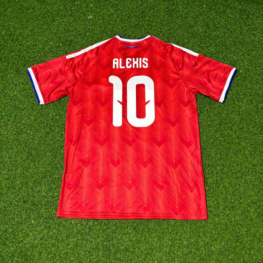 Chile National Team World Cup 2026 Alexis Sánchez Home Football Soccer Kit Jersey