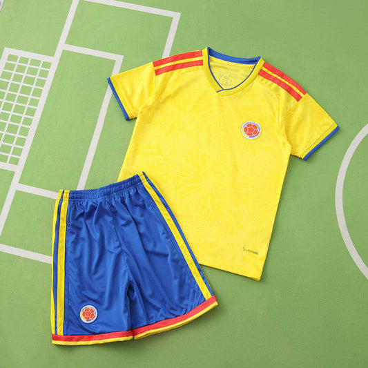 Colombia National Team World Cup 2026 Children Home Football Soccer Kit Jersey