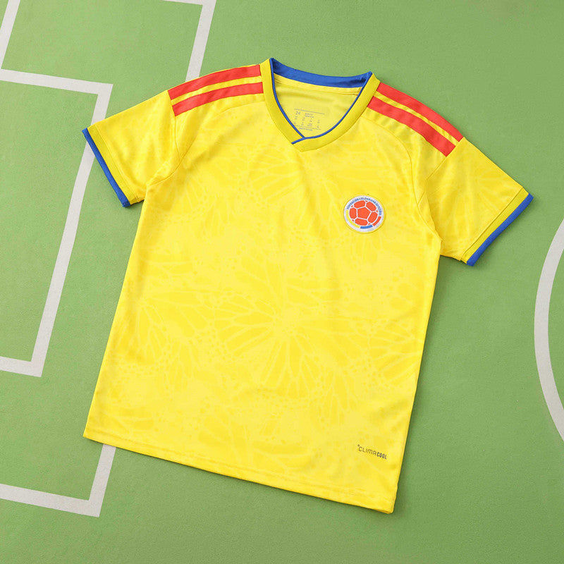 Colombia National Team World Cup 2026 Children Home Football Soccer Kit Jersey