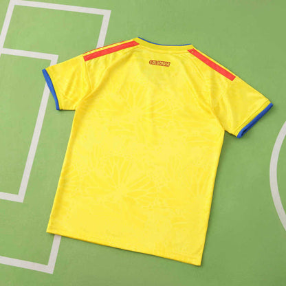 Colombia National Team World Cup 2026 Children Home Football Soccer Kit Jersey