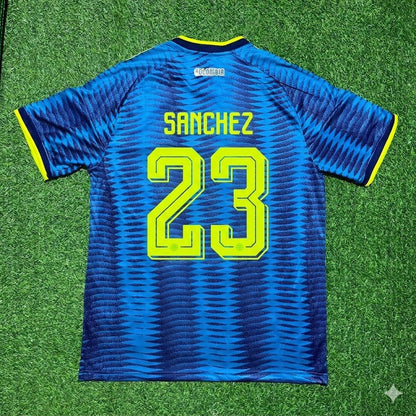 Colombia National Team World Cup 2026 Davinson Sanchez Away Football Soccer Kit Jersey