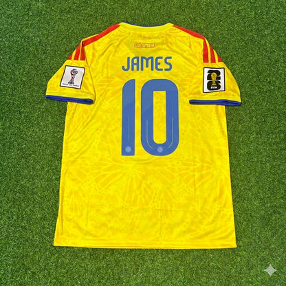 Colombia National Team World Cup 2026 James Rodríguez Football Soccer Kit Jersey