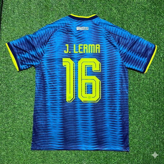 Colombia National Team World Cup 2026 Jefferson Lerma Away Football Soccer Kit Jersey