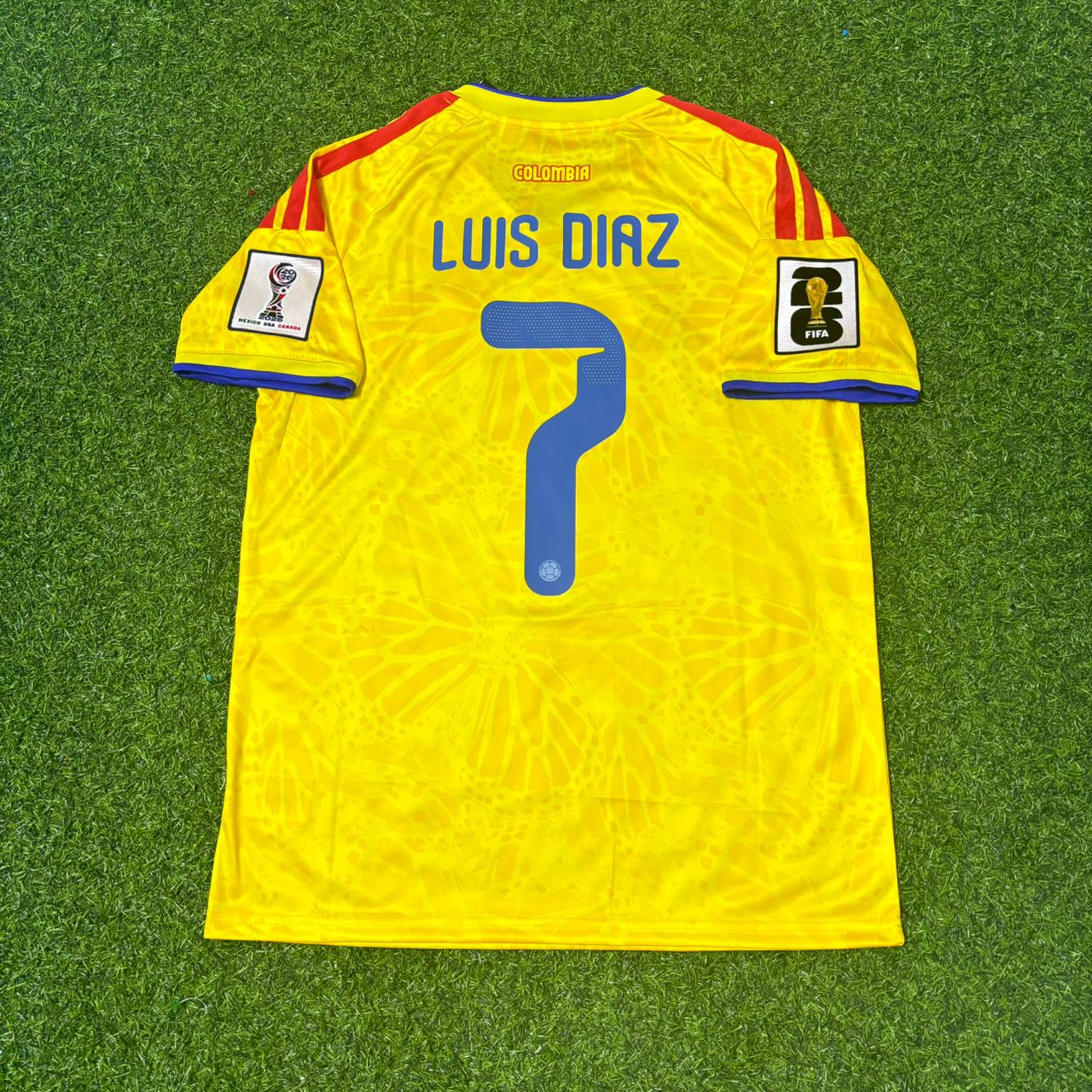 Colombia National Team World Cup 2026 Luis Díaz Football Soccer Kit Jersey