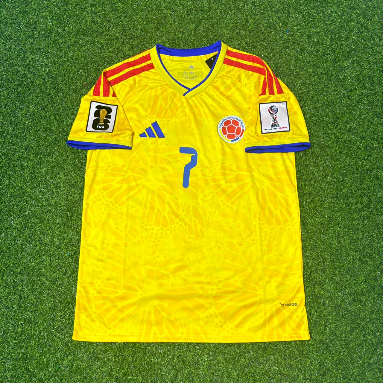 Colombia National Team World Cup 2026 Luis Díaz Football Soccer Kit Jersey