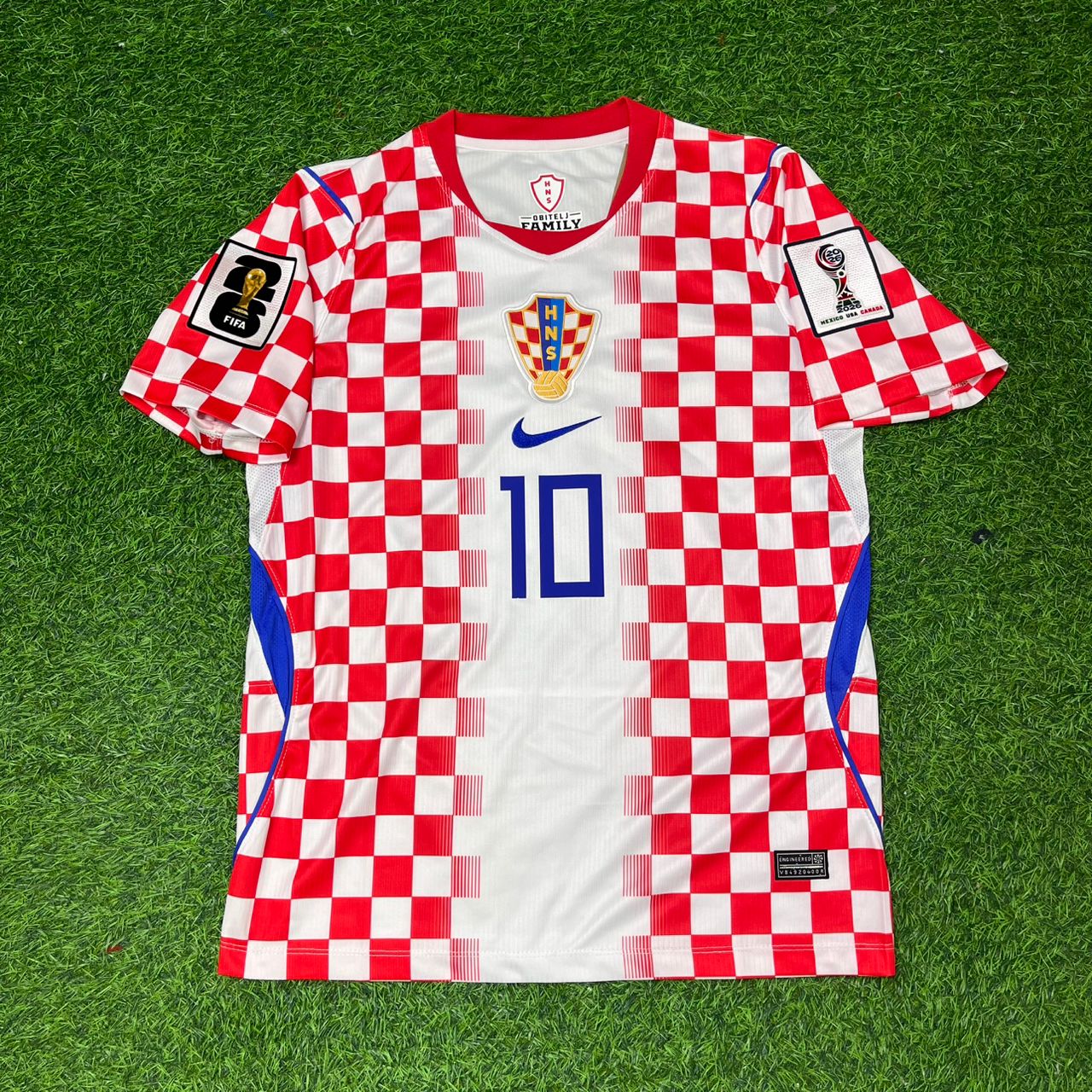 Croatia National Team World Cup 2026 Luka Modrić Home Football Soccer Kit Jersey