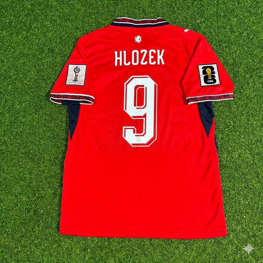 Czech Republic National Team World Cup 2026 Adam Hložek Football Soccer Kit Jersey