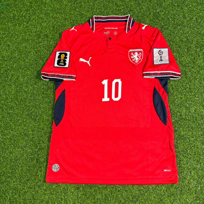 Czech Republic National Team World Cup 2026 Patrik Schick Football Soccer Kit Jersey