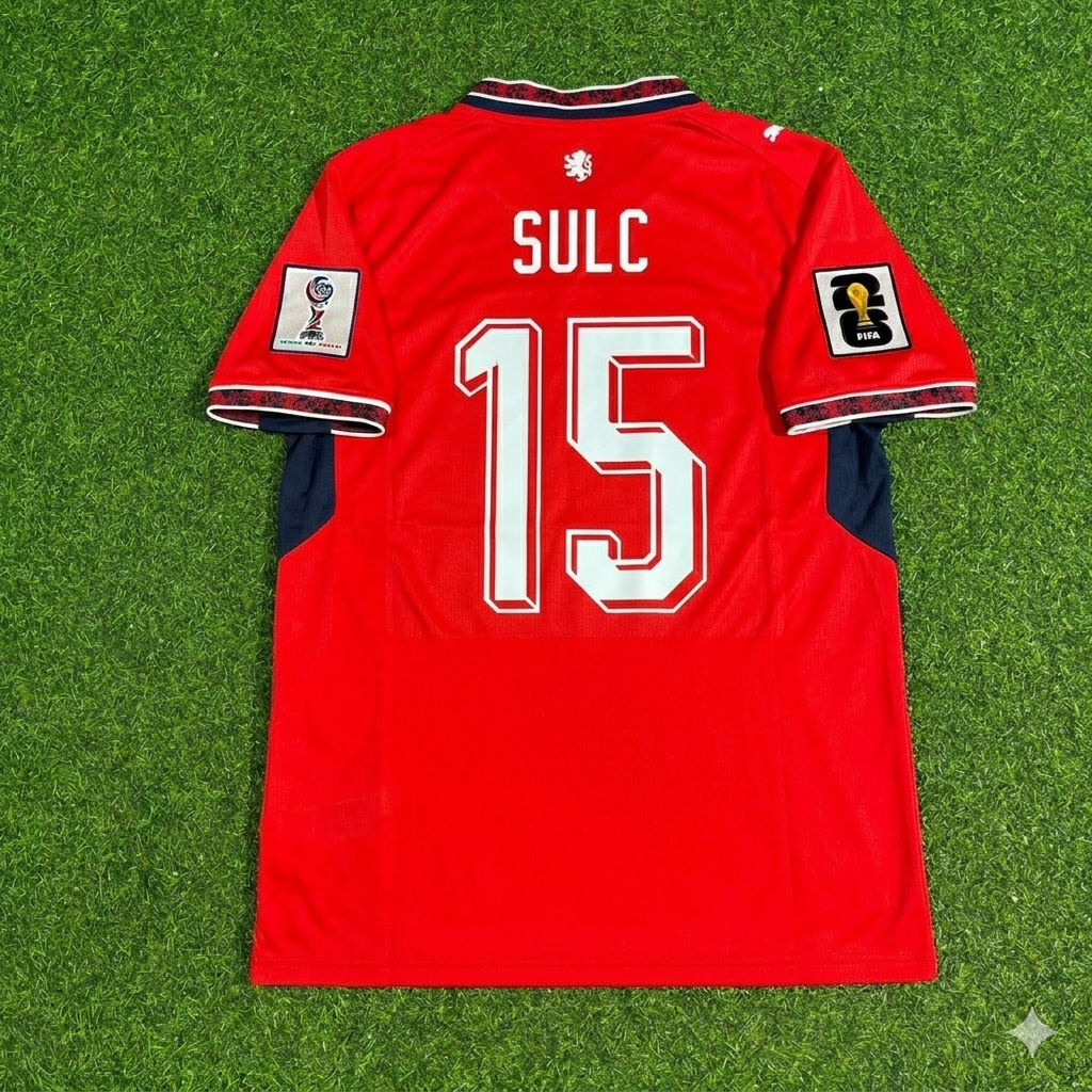 Czech Republic National Team World Cup 2026 Pavel Šulc Football Soccer Kit Jersey