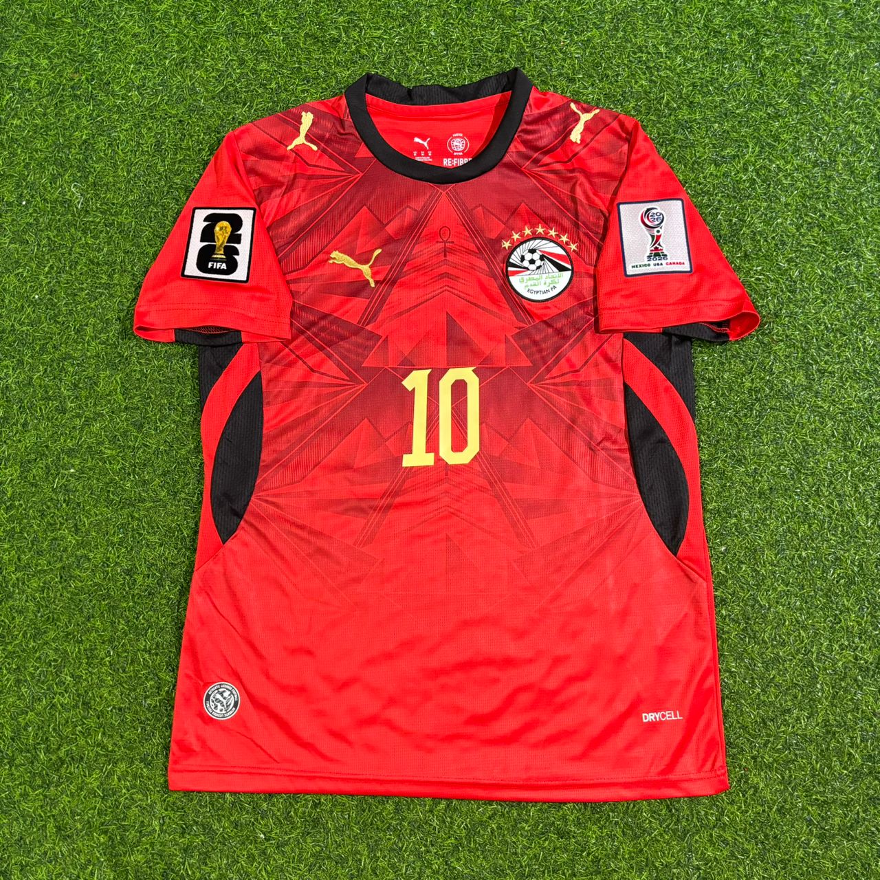 Egypt National Team World Cup 2026 Mohamed Salah Home Football Soccer Kit Jersey