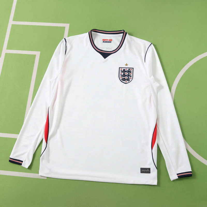 England National Team World Cup 2026 Long Sleeve Football Soccer Kit Jersey