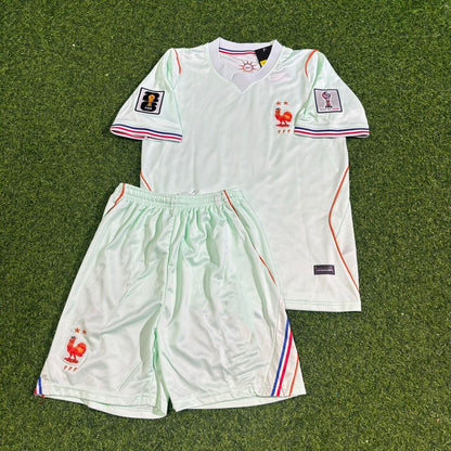 France National Team World Cup 2026 Rayan Cherki Children Away Football Soccer Kit Jersey