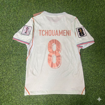 France National Team World Cup 2026 Aurelien Tchouameni Away Football Soccer Kit Jersey