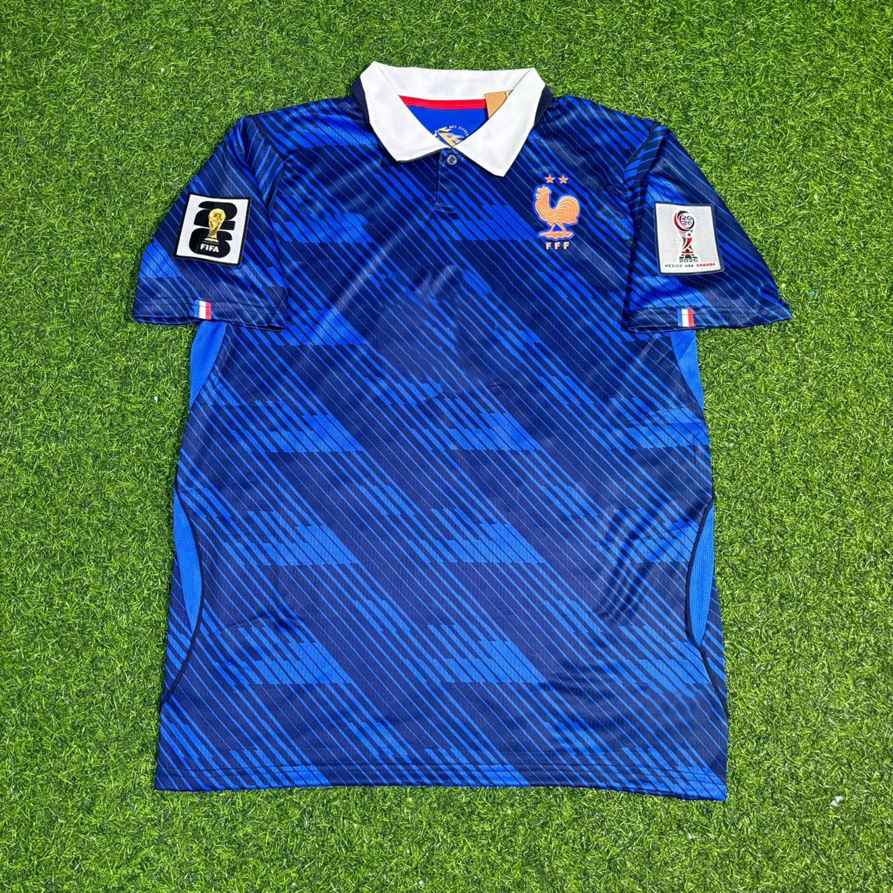 France National Team World Cup 2026 N'Golo Kanté Home Blue Football Soccer Kit Jersey