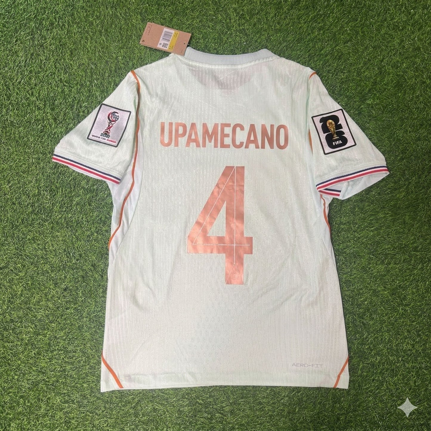France National Team World Cup 2026 Dayot Upamecano Away Football Soccer Kit Jersey