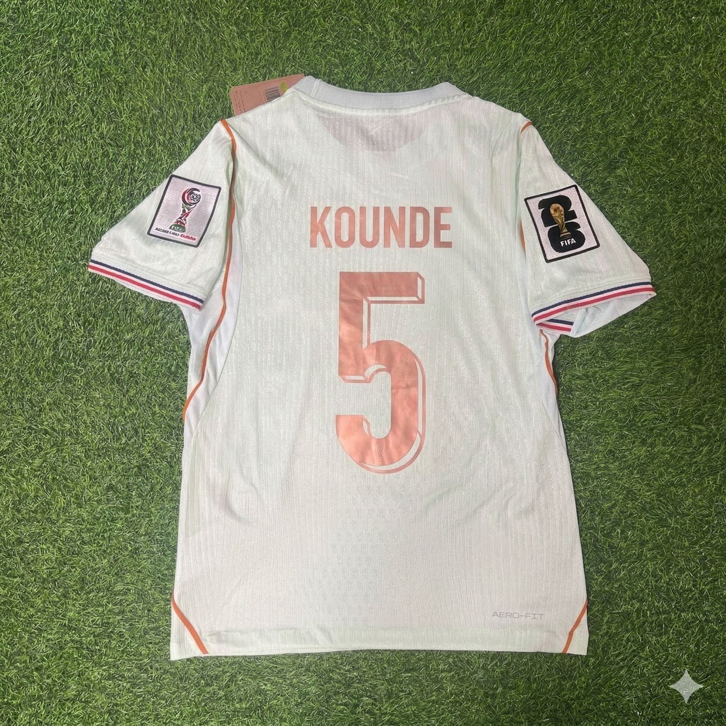 France National Team World Cup 2026 Jules Kounde Away Football Soccer Kit Jersey