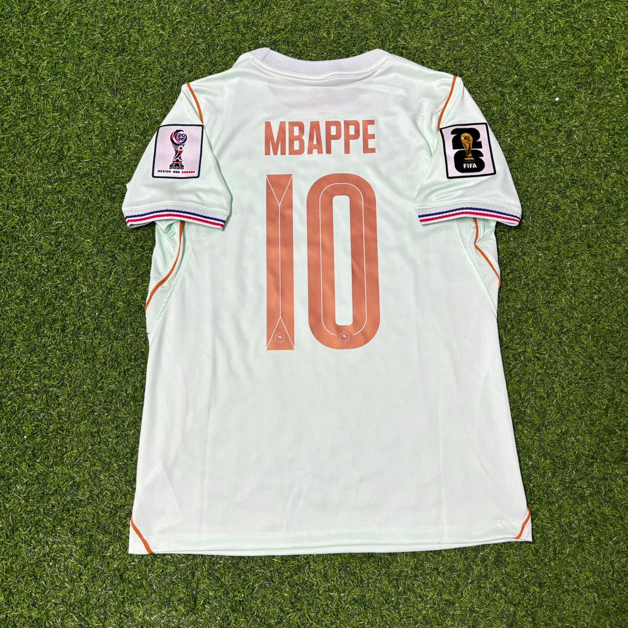 Frankreich Nationalmannschaft Weltmeisterschaft 2026 Kylian Mbappé Auswärts-Fußballtrikot