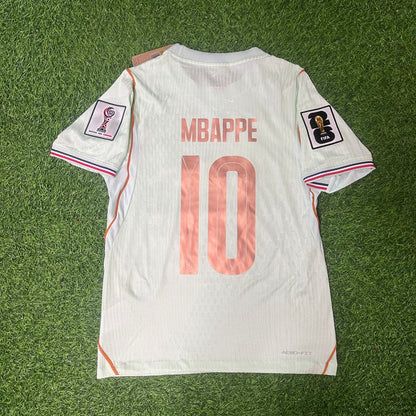 Frankreich Nationalmannschaft Weltmeisterschaft 2026 Kylian Mbappé Auswärts-Fußballtrikot