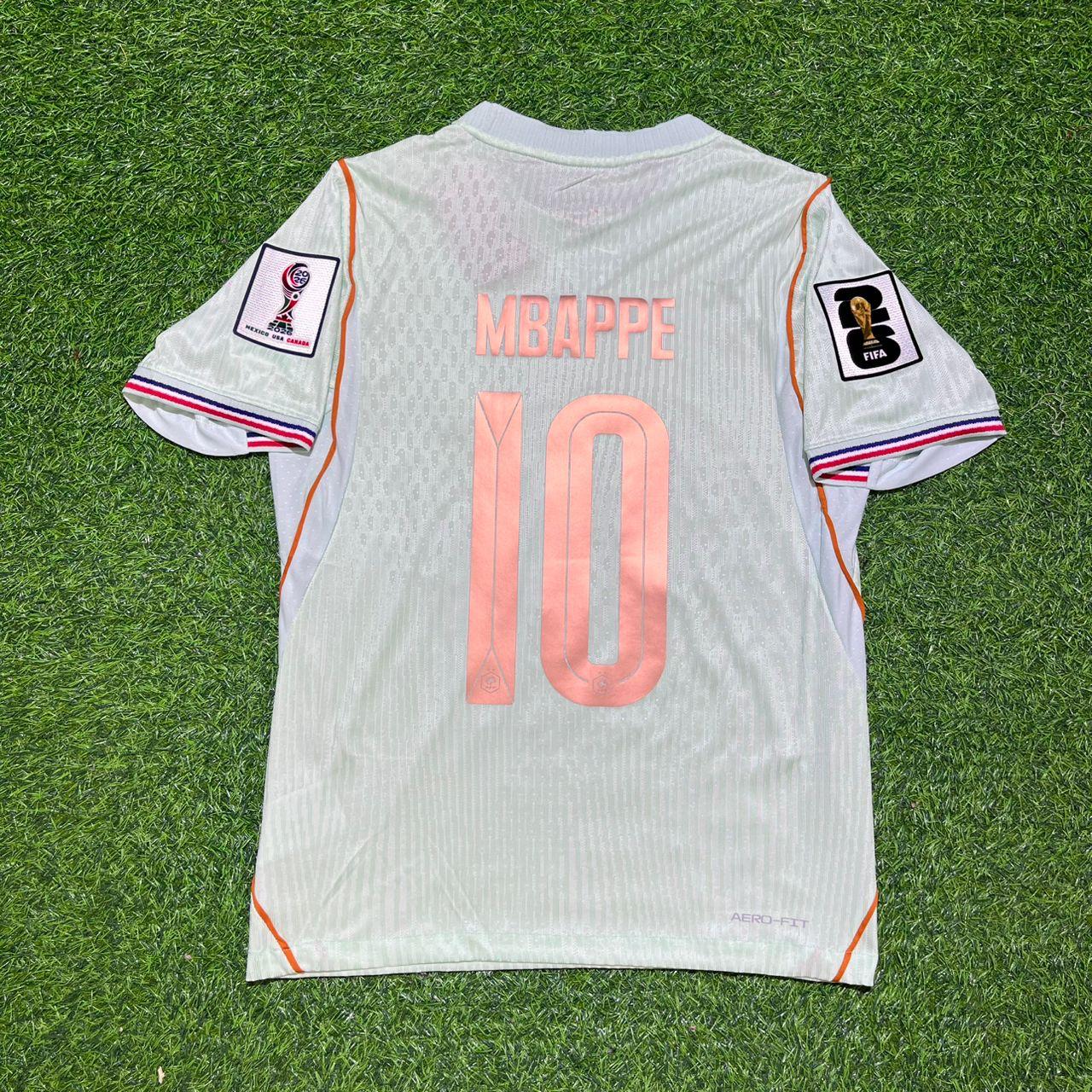 Frankreich Nationalmannschaft Weltmeisterschaft 2026 Kylian Mbappé Auswärts-Fußballtrikot