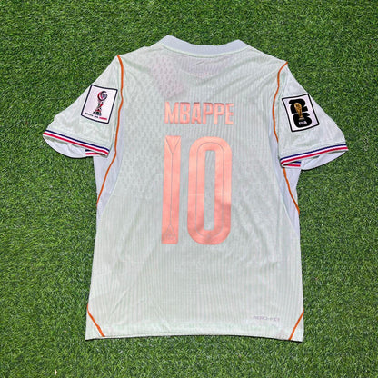 Frankreich Nationalmannschaft Weltmeisterschaft 2026 Kylian Mbappé Auswärts-Fußballtrikot