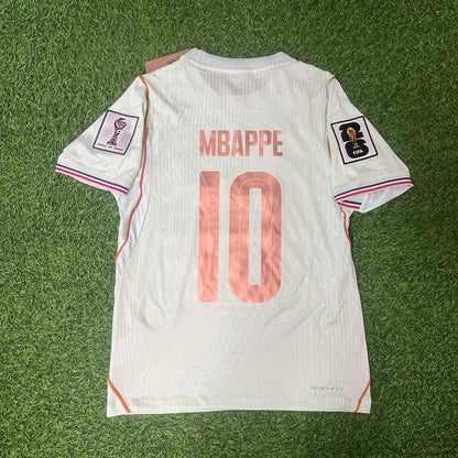 Frankreich Nationalmannschaft Weltmeisterschaft 2026 Kylian Mbappé Auswärts-Fußballtrikot