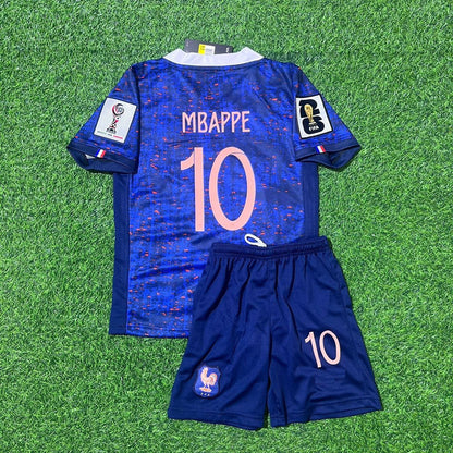 France National Team World Cup 2026 Kylian Mbappé Football Soccer Kit Jersey