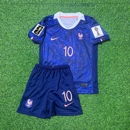 France National Team World Cup 2026 Kylian Mbappé Football Soccer Kit Jersey