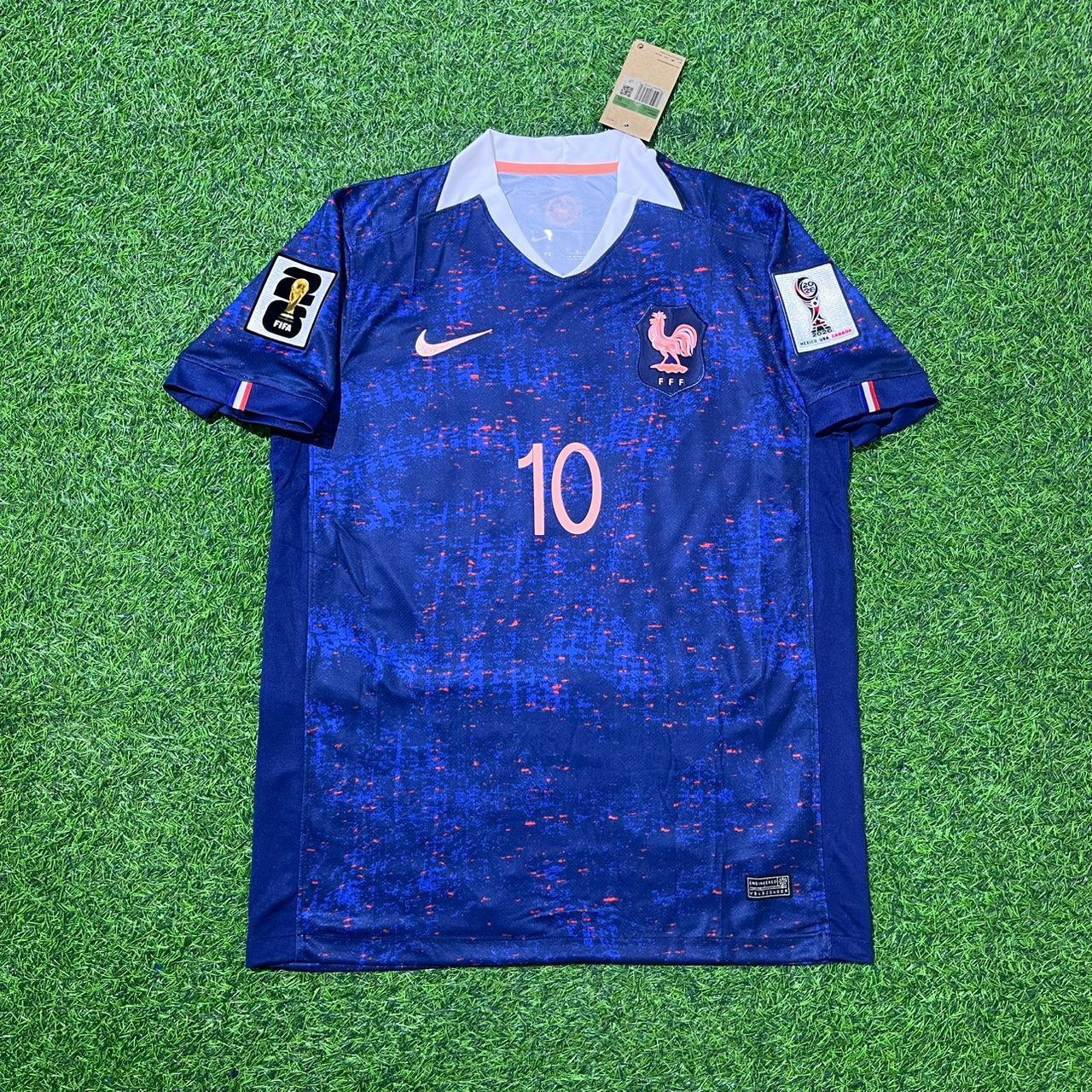 France National Team World Cup 2026 Kylian Mbappé Football Soccer Kit Jersey