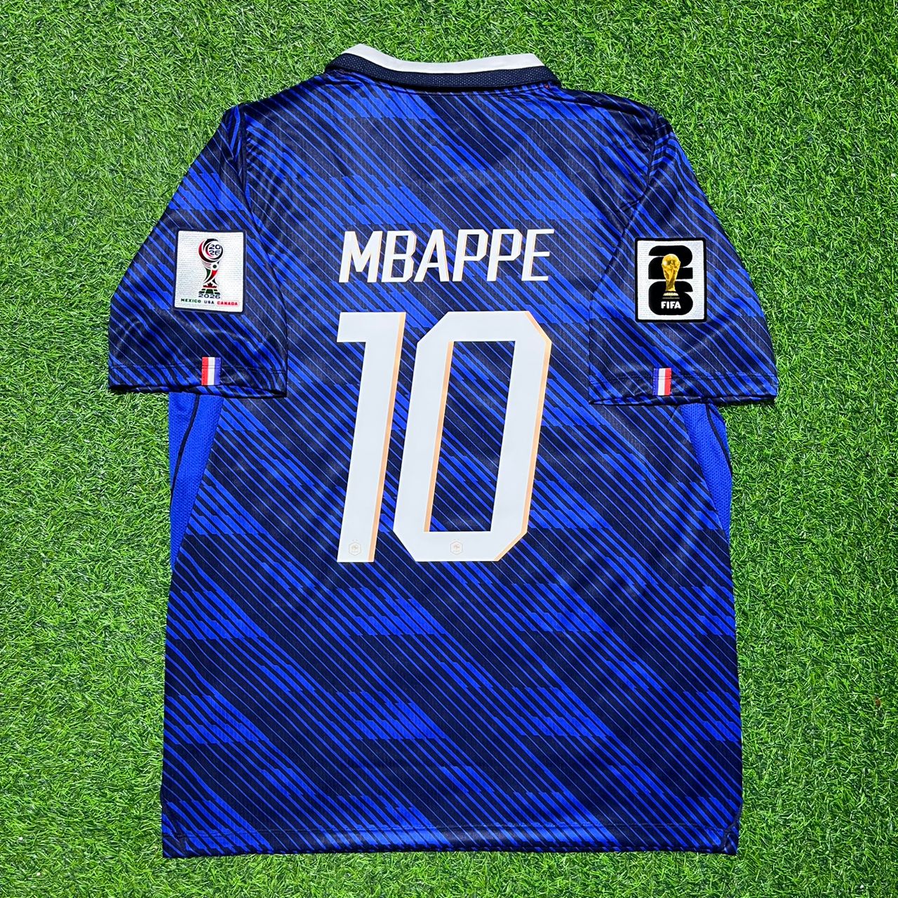 France National Team World Cup 2026 Kylian Mbappé Home Blue Football Soccer Kit Jersey