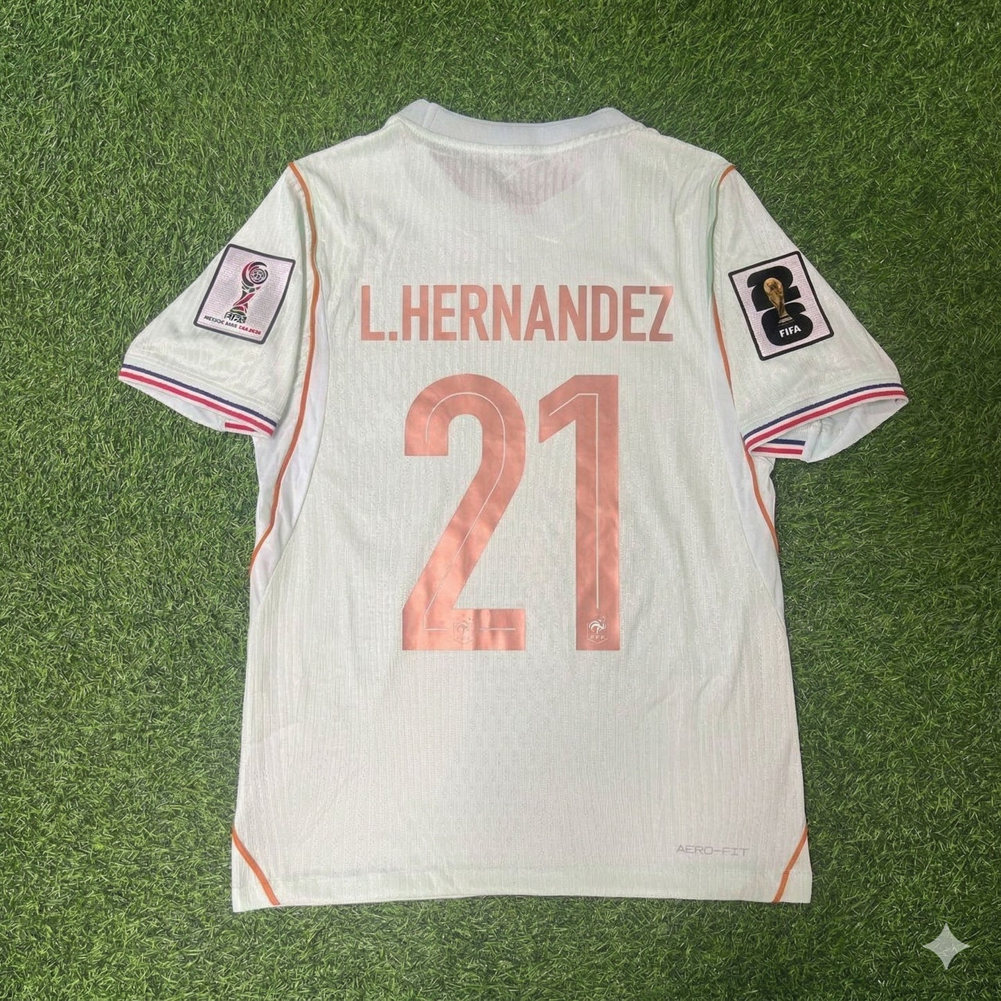 France National Team World Cup 2026 Lucas Hernandez Away Football Soccer Kit Jersey