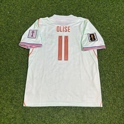 France National Team World Cup 2026 Michael Olise Away Football Soccer Kit Jersey