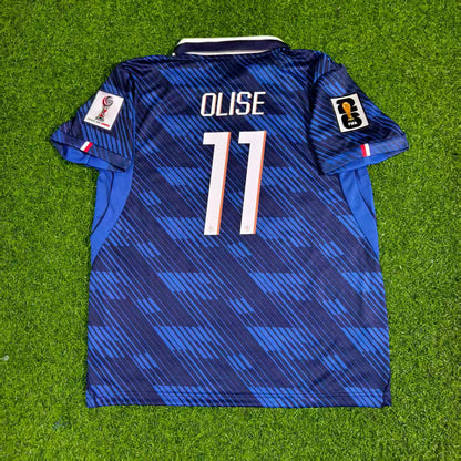 France National Team World Cup 2026 Michael Olise Home Blue Football Soccer Kit Jersey