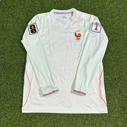 France National Team World Cup 2026 Ousmane Dembélé Long Sleeve Away Football Soccer Kit Jersey