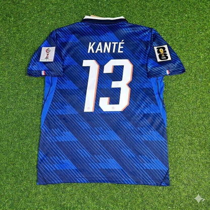France National Team World Cup 2026 N'Golo Kanté Home Blue Football Soccer Kit Jersey