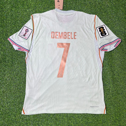 France National Team World Cup 2026 Ousmane Dembele Away Football Soccer Kit Jersey