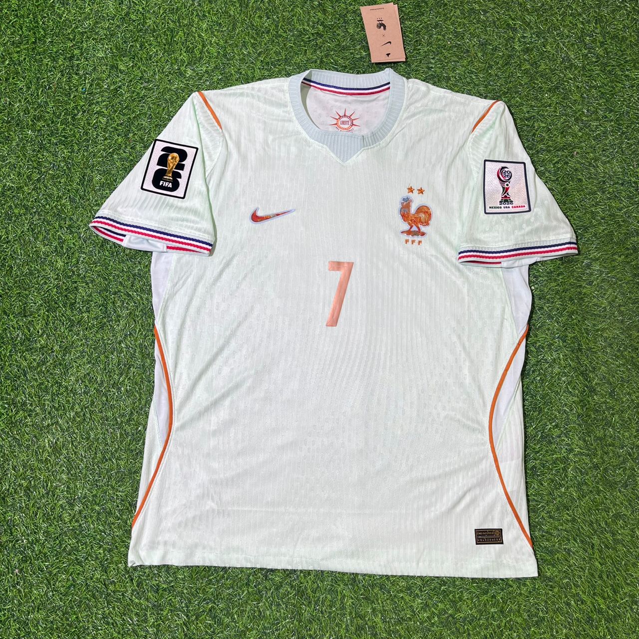 France National Team World Cup 2026 Ousmane Dembele Away Football Soccer Kit Jersey