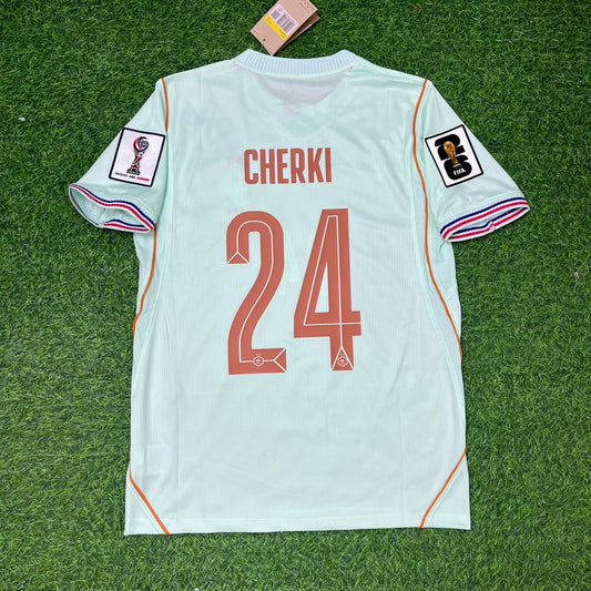 France National Team World Cup 2026 Rayan Cherki Away Football Soccer Kit Jersey